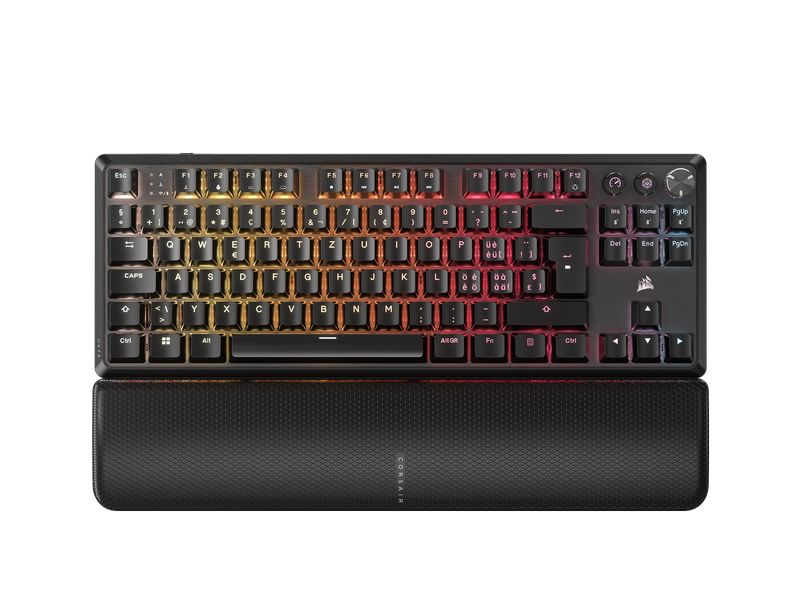 Corsair Gaming-Tastatur K70 Core TKL Wireless-Gaming-Tastatur mit RGB Beleuchtung