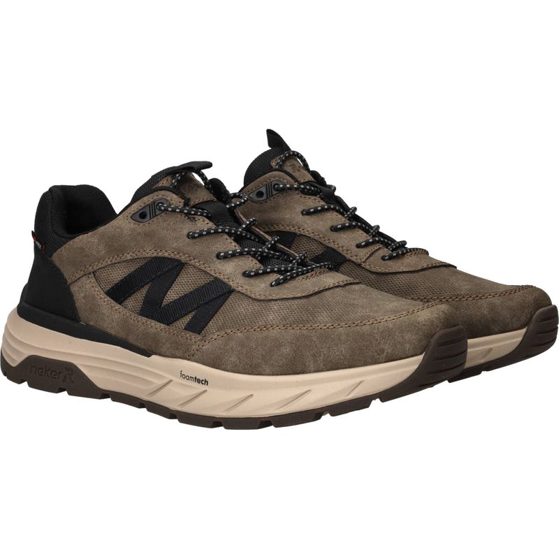 Rieker TEX Sneakers Bruin Heren