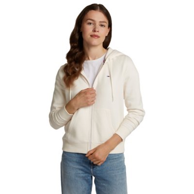 Sweatshirt zippé à capuche femme Navy TOMMY HILFIGER