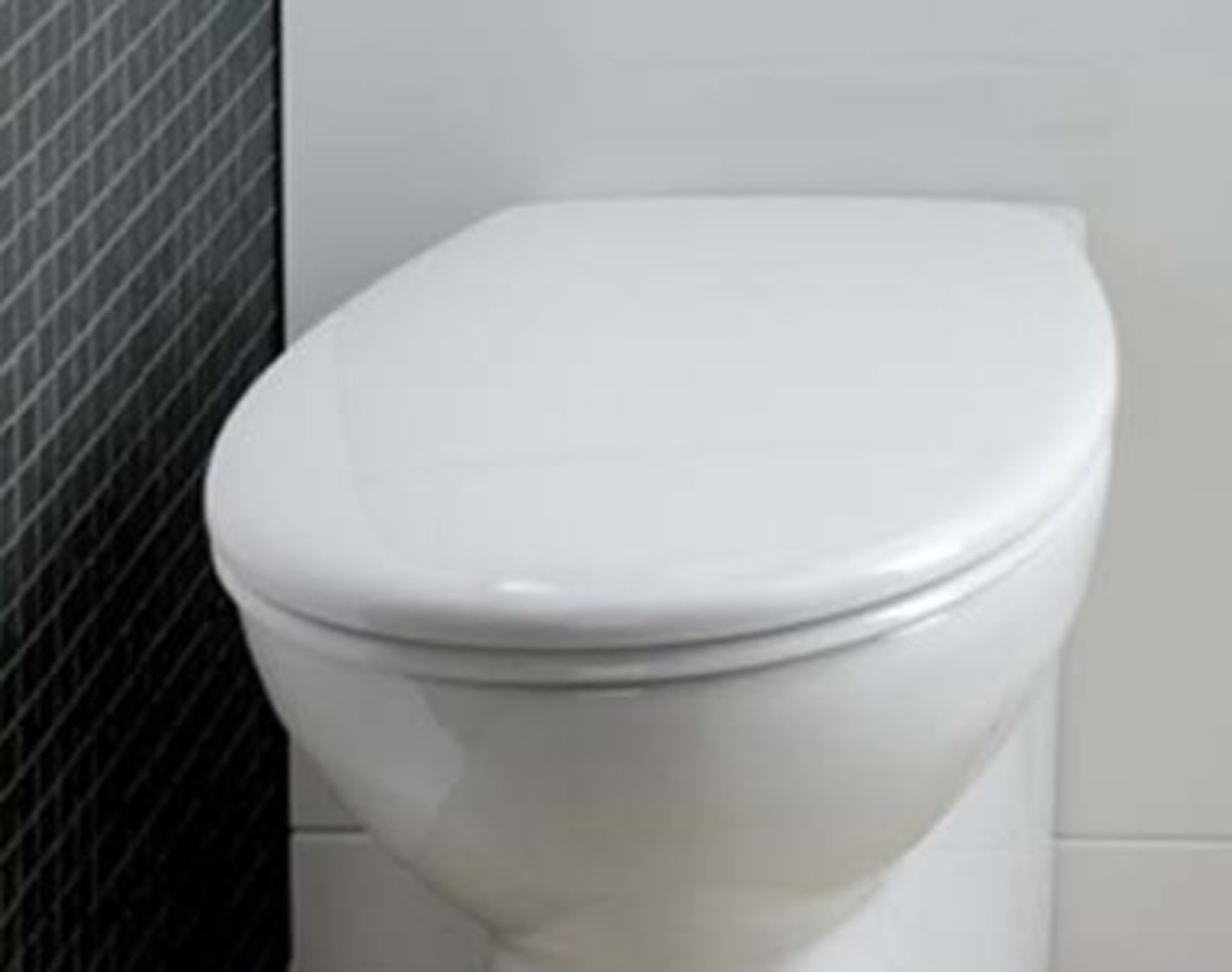 Eastbrook Loire Deluxe toiletzitting wit glans