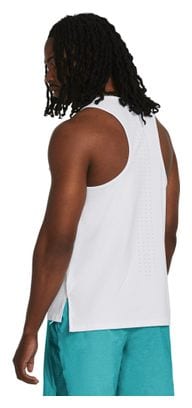 Débardeur Under Armour Launch Elite Blanc Homme
