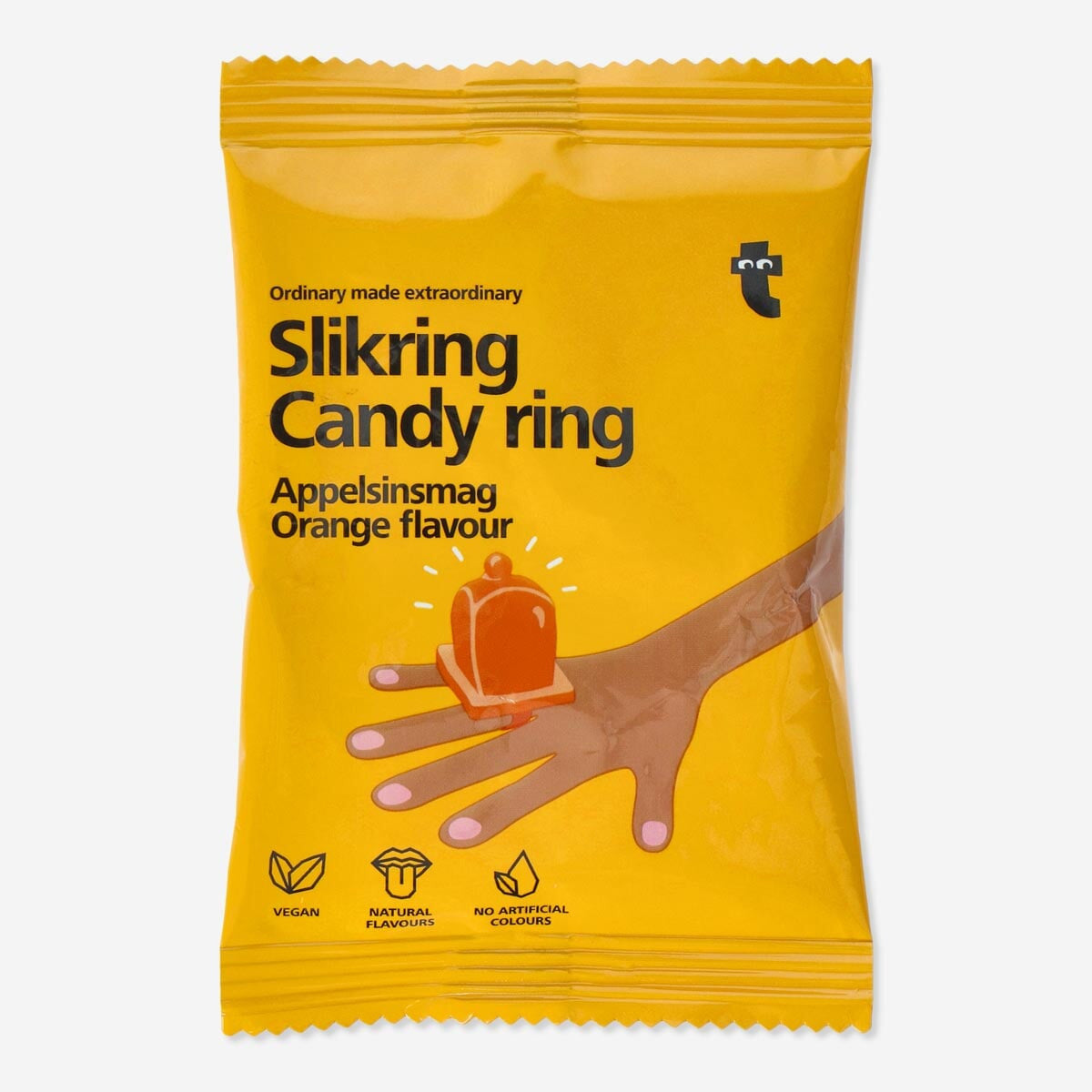 Slikring. Appelsin