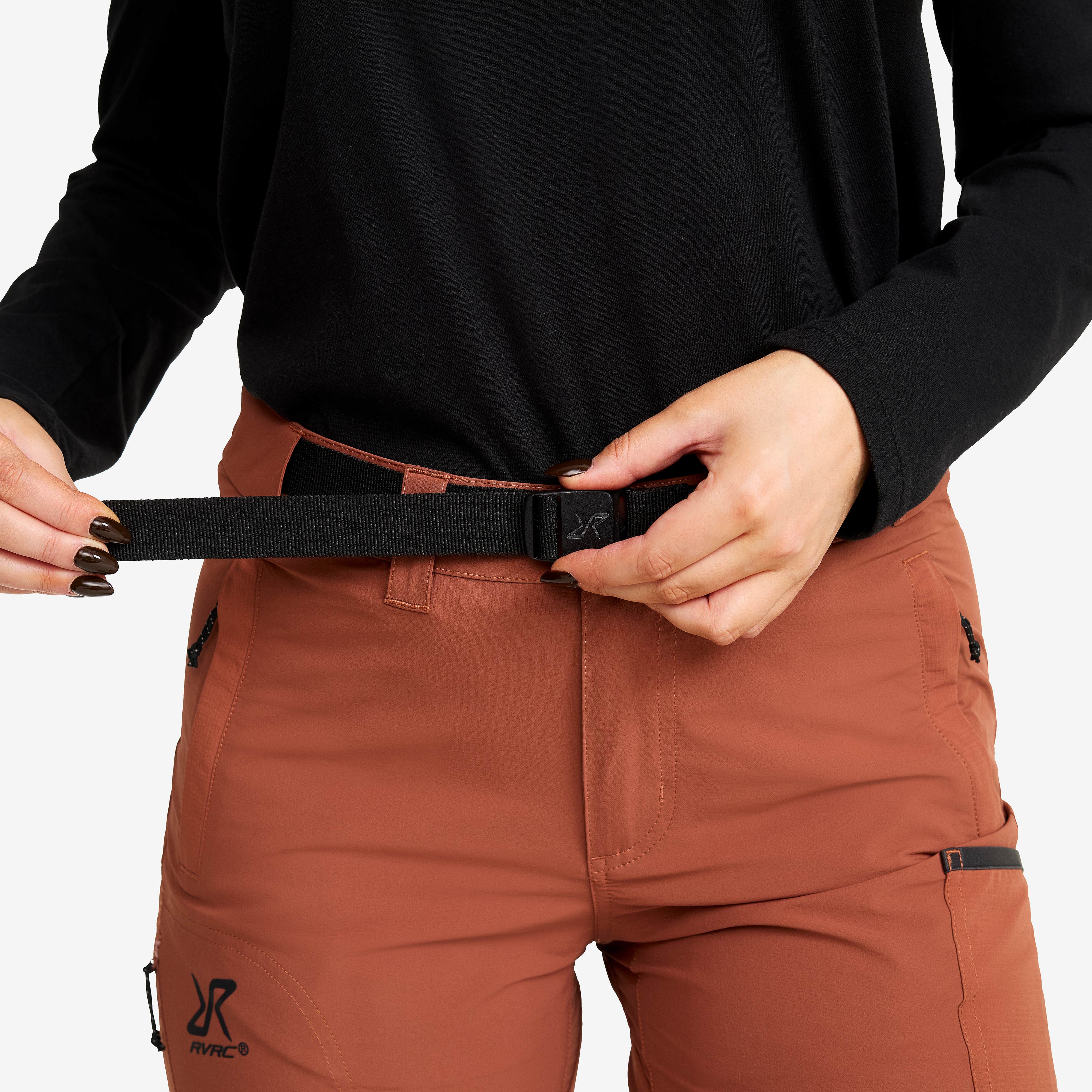 Elevate Pro Hiking Shorts Dame Pink Mahogany