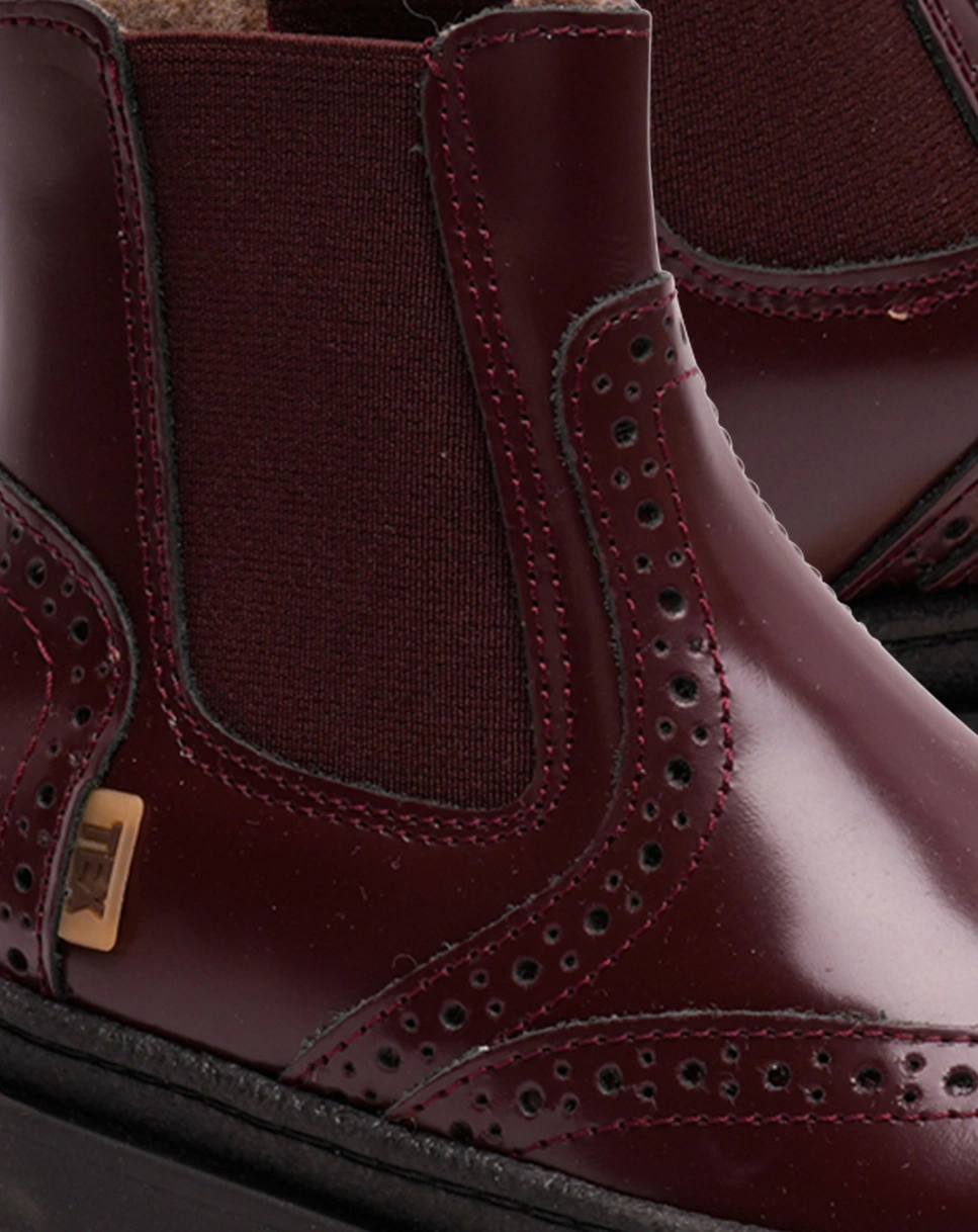 Stiefel DORIS TEX in bordeaux polido