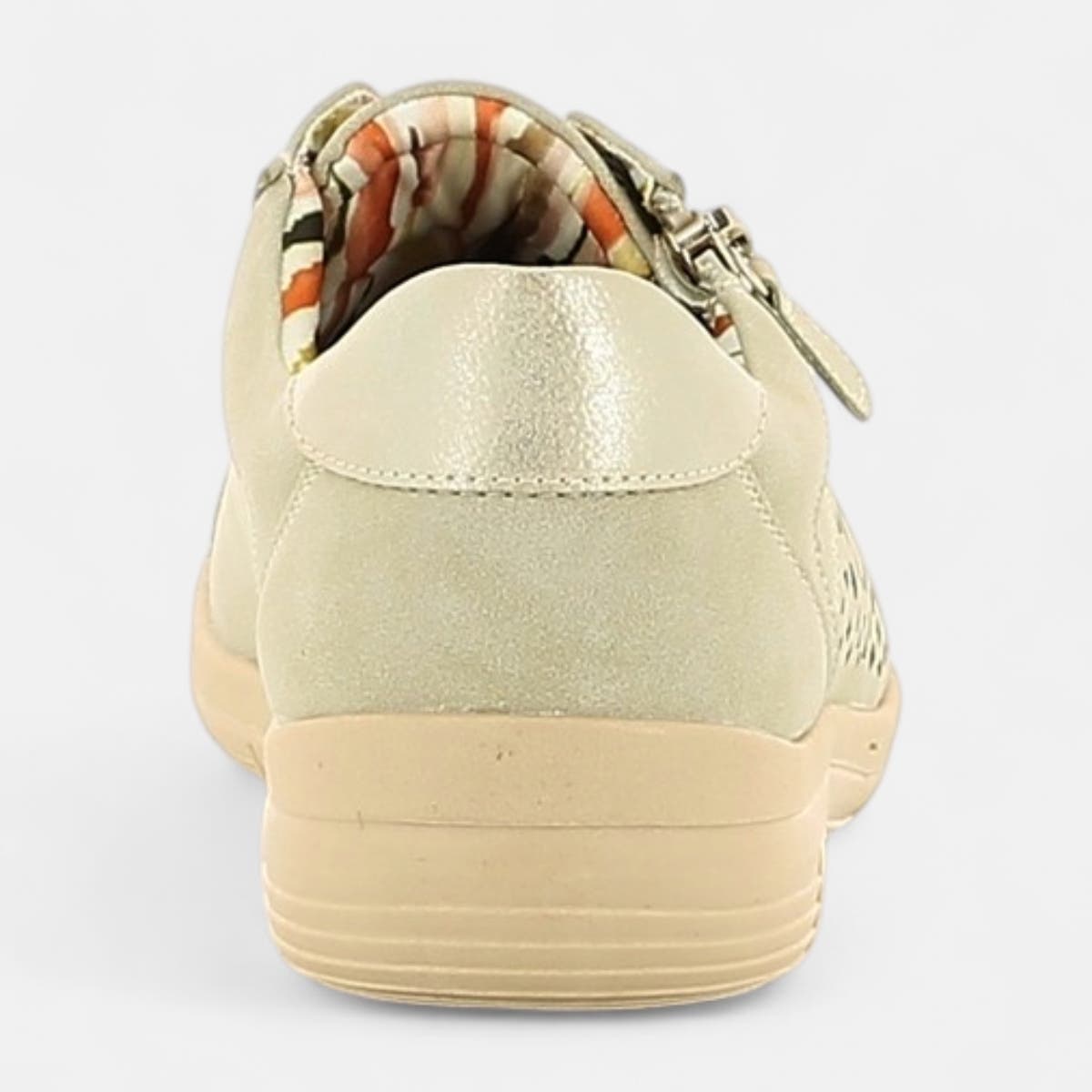 Baskets basses Femme beige