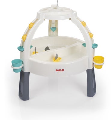 Dolu Fun Fountain Sand & Water Lekebord, Hvit