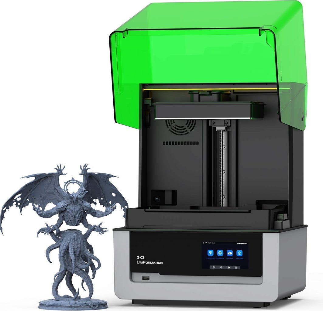 UniFormation  GK3, T-Screw    16K Resin Drucker für Visionäre