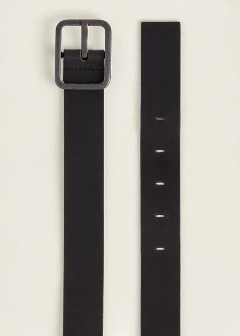 Cuba bridge belt zwart (ZWART)