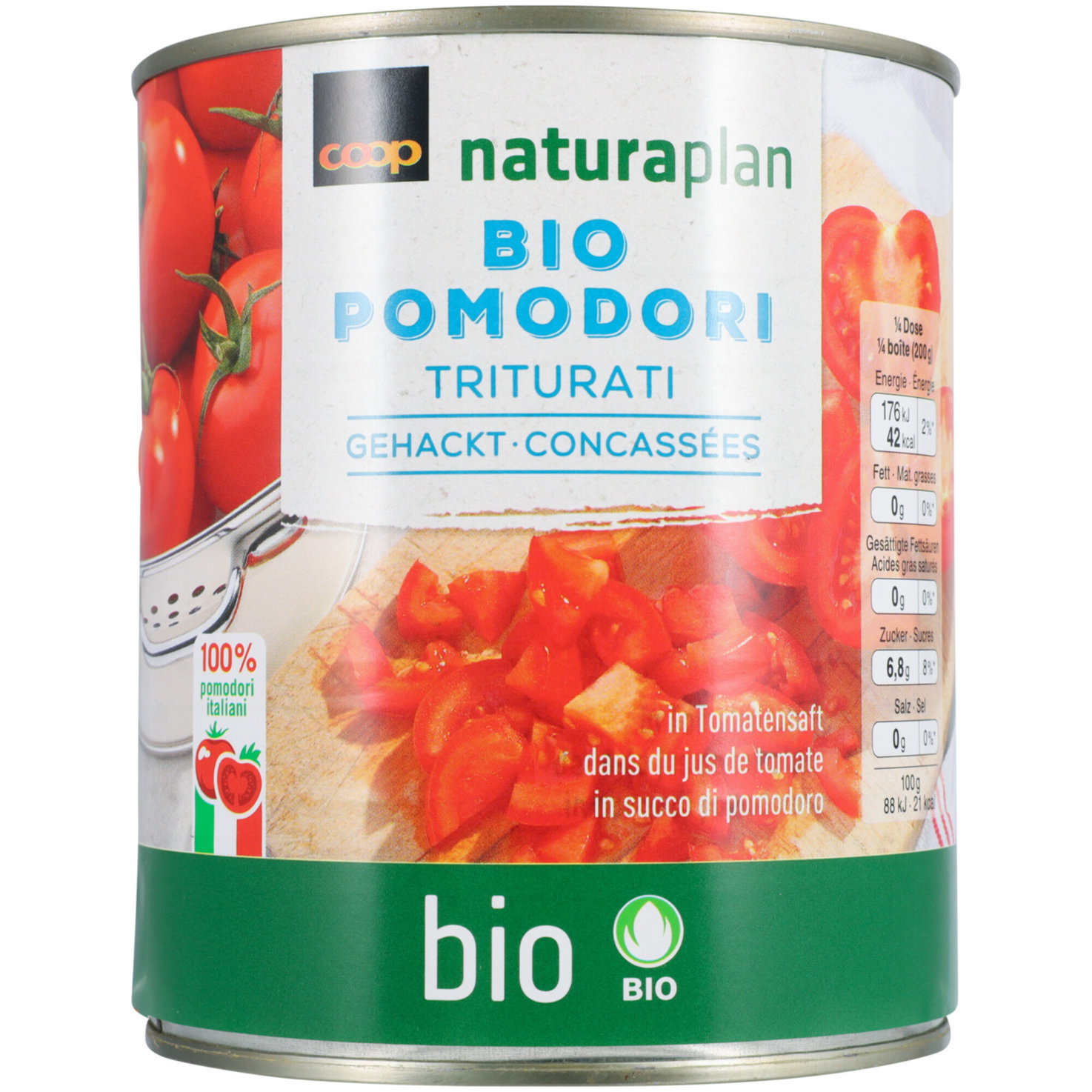 Naturaplan Bio Tomaten gehackt
