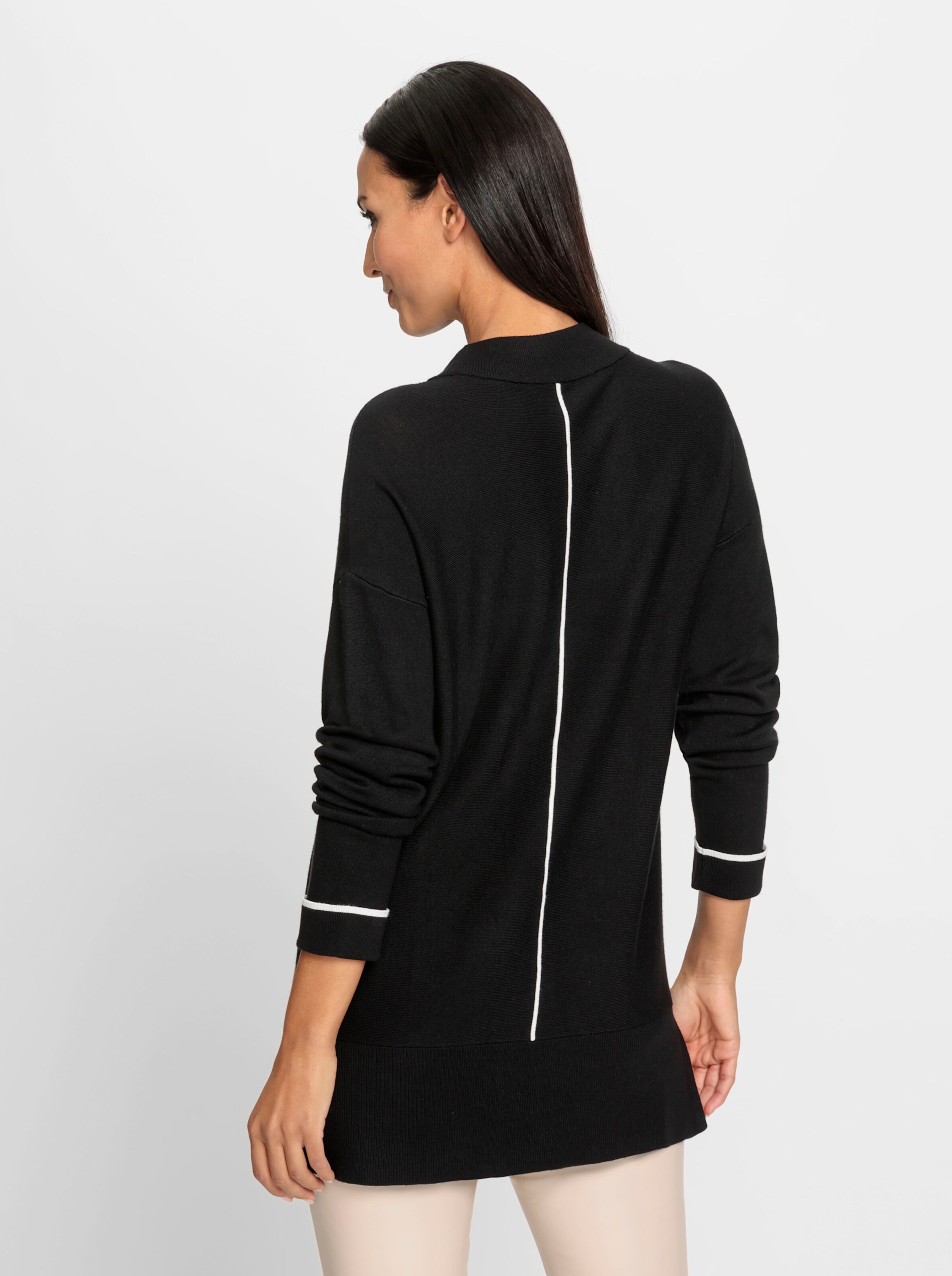heine Pullover in schwarz