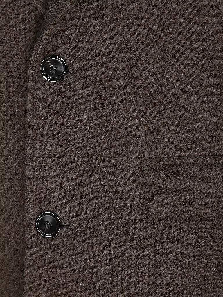 AMI PARIS Wollmantel braun