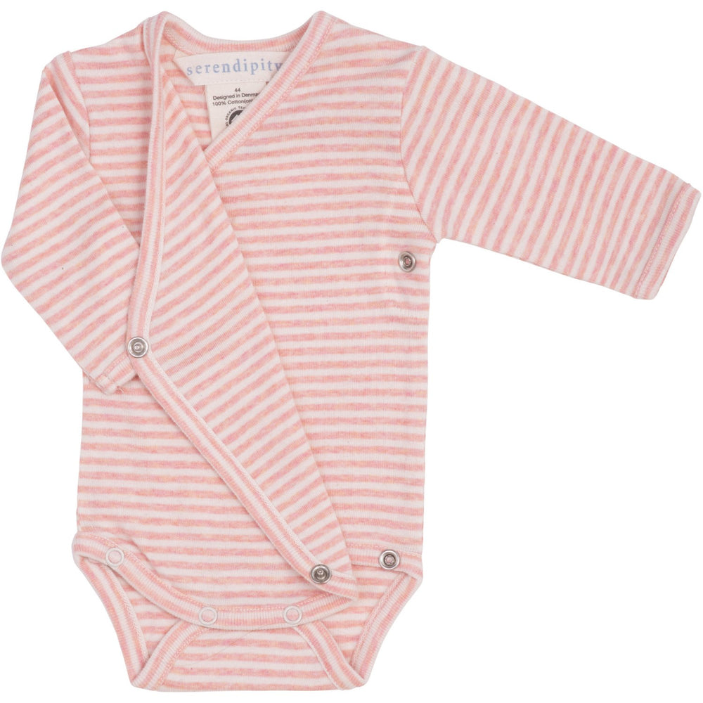 Køb Serendipity Coral/Offwhite Newborn Slå-om Body