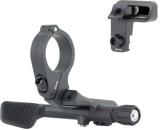 LINE ELITE DROPPER STEALTH Remote Hebel  schwarz
