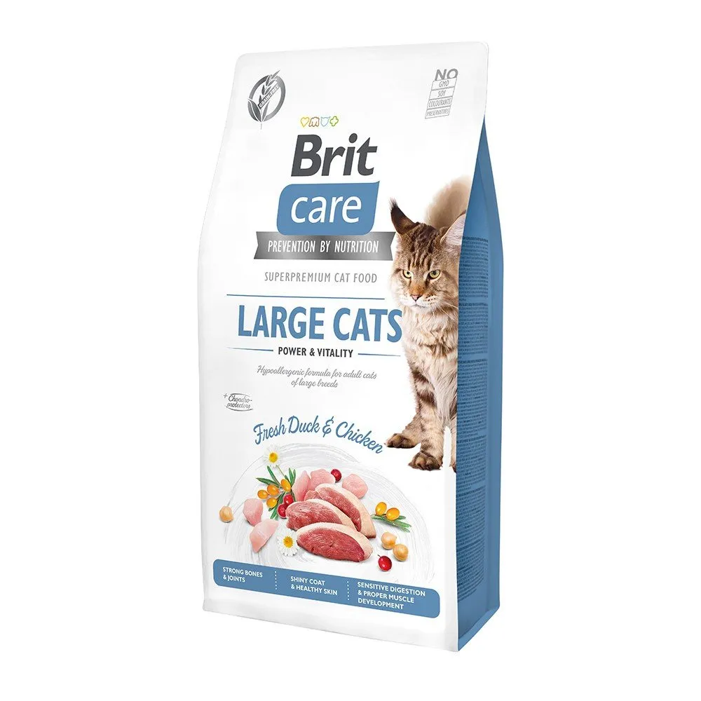VAFO PRAHS Brit Care Kot Large Cats 7kg Power & Vitality Gf