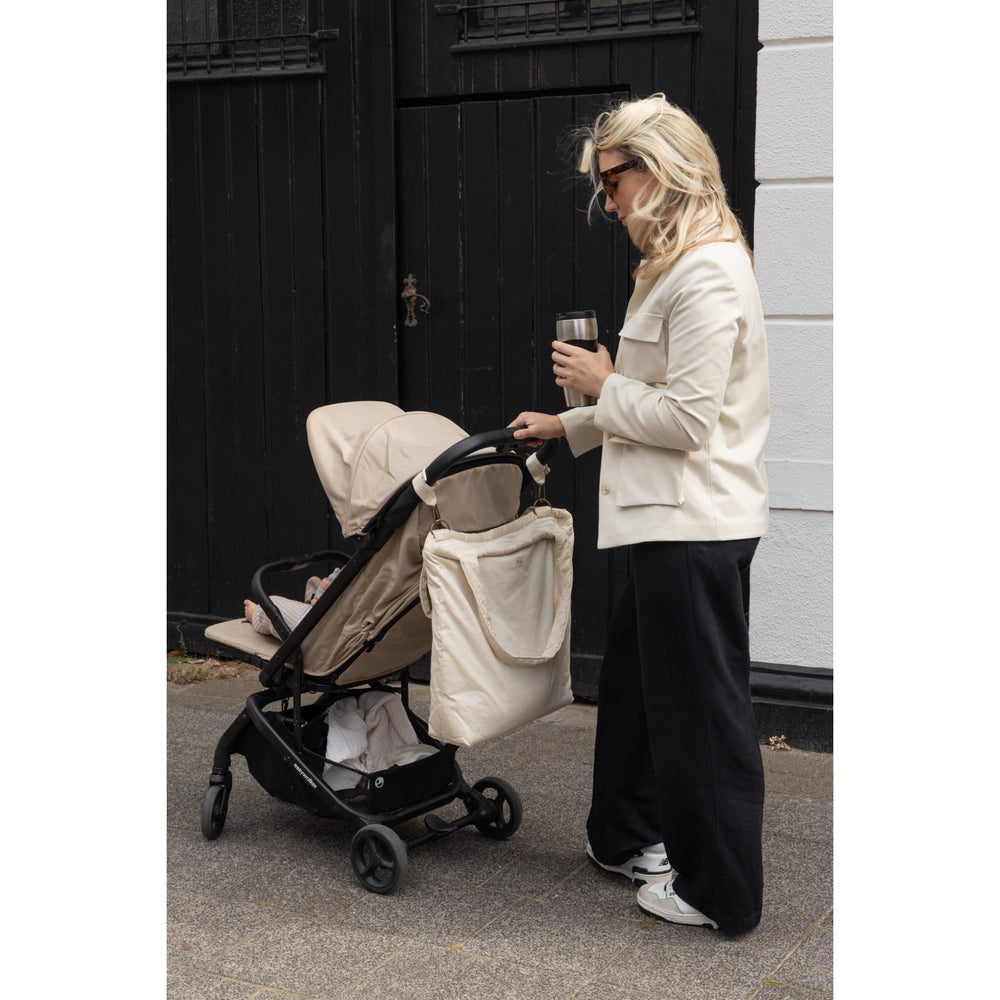 Køb KAS Kopenhagen Beige Kas Multi Purpose Tote Med Fold
