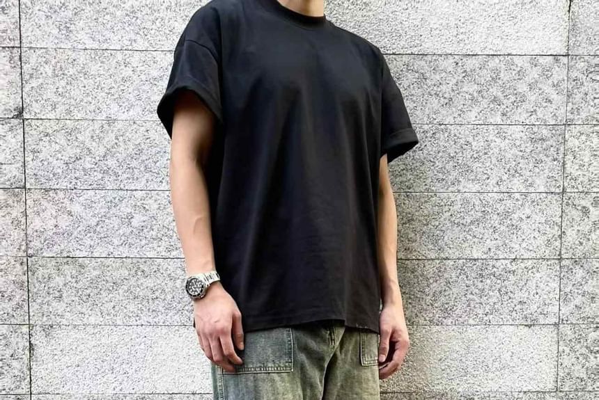 Adotuiastic - Mid Rise Washed Loose Fit Cargo Jeans