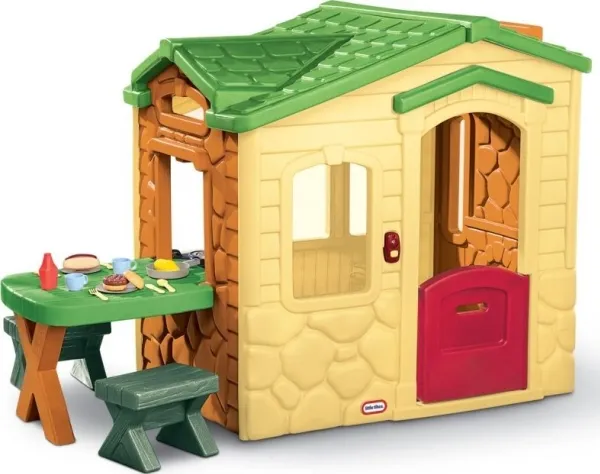 Little Tikes Picnic på Terrassen Legehus - Naturel