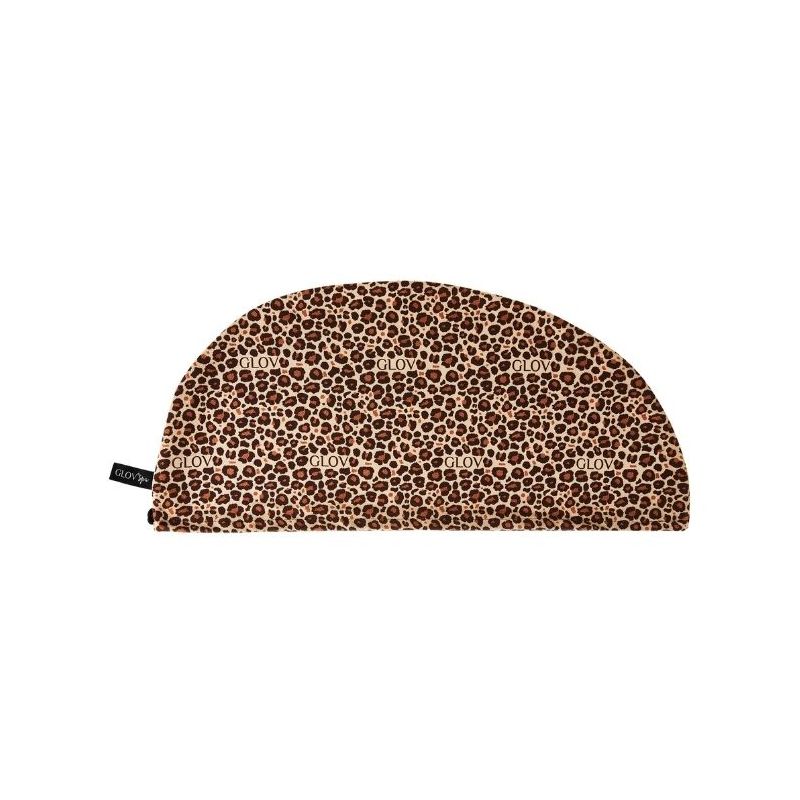 Turban ultra-absorbant pour cheveux léopard Glov