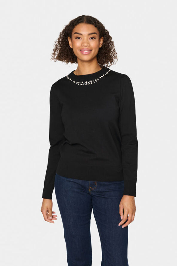 Saint Tropez TemmaSZ Pullover Black
