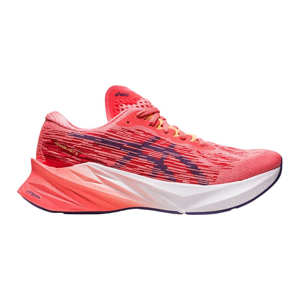 Asics NOVABLAST 3 - Chaussures running Femme papaya/dusty purple