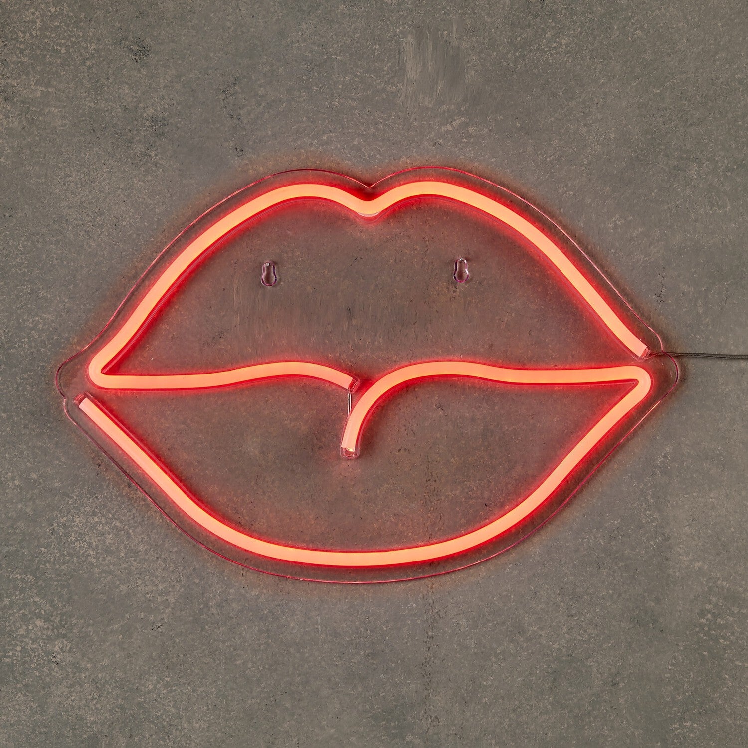Luca Lighting wandlamp Chuck neon rood 40 x 28 x 5 cm