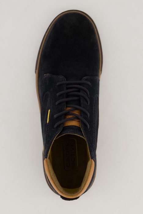 Herren-Mid-Cut Schnürschuh, camel active, bis Größe 50