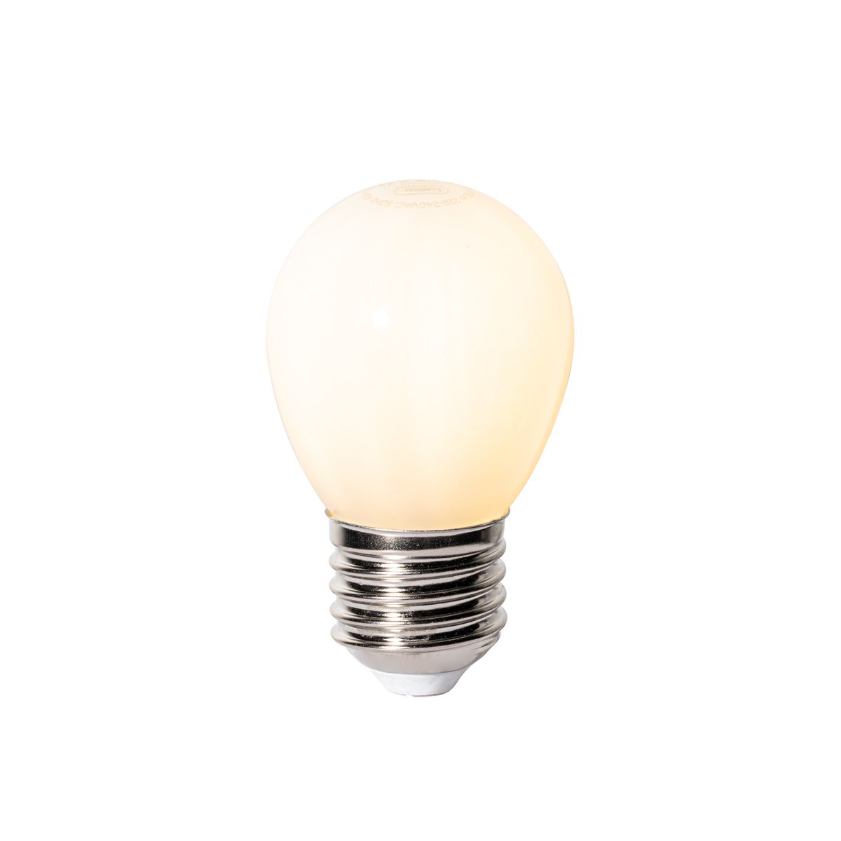 E27 3-staps dimbaar LED lamp P45 opaal glas 5W 470 lm 2700K