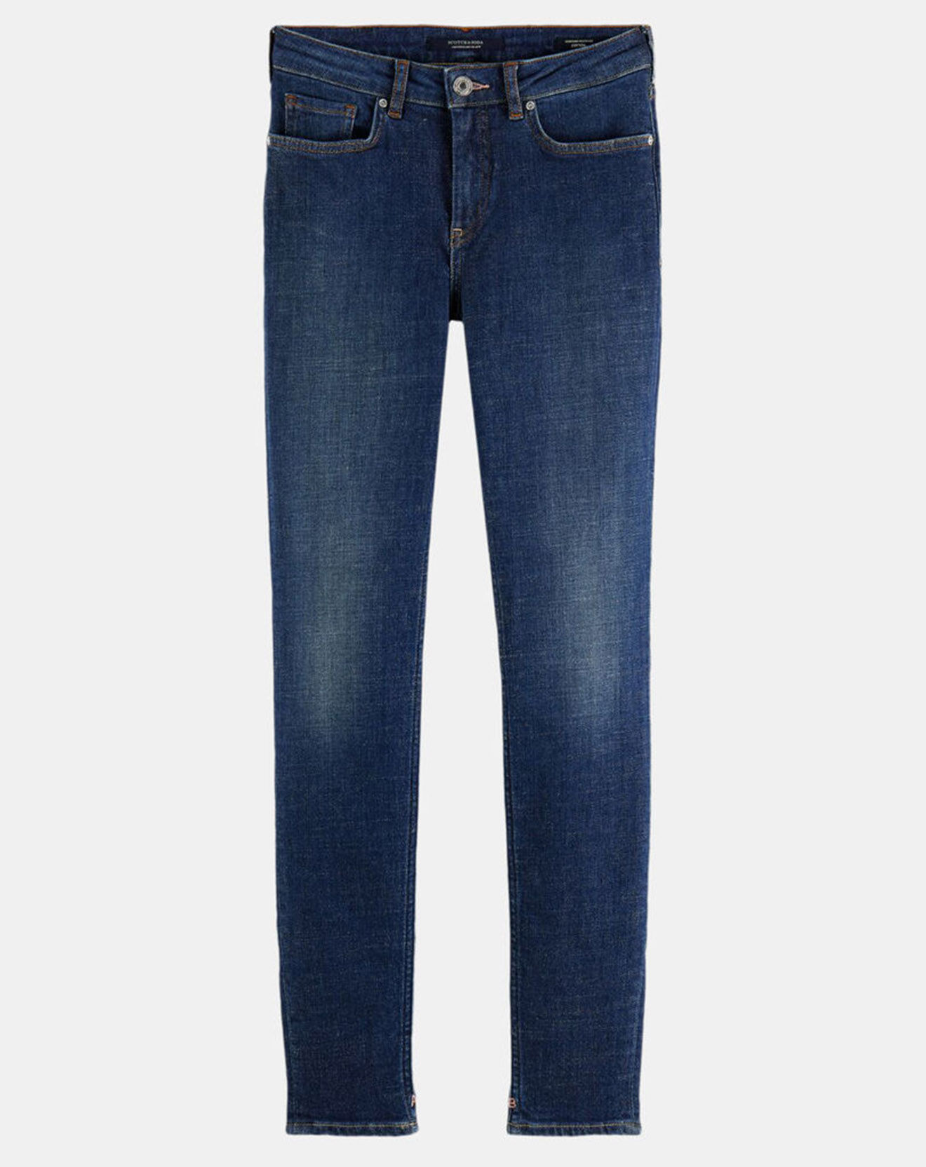Scotch & Soda Jean Skinny Bohemienne Tr bleu foncé