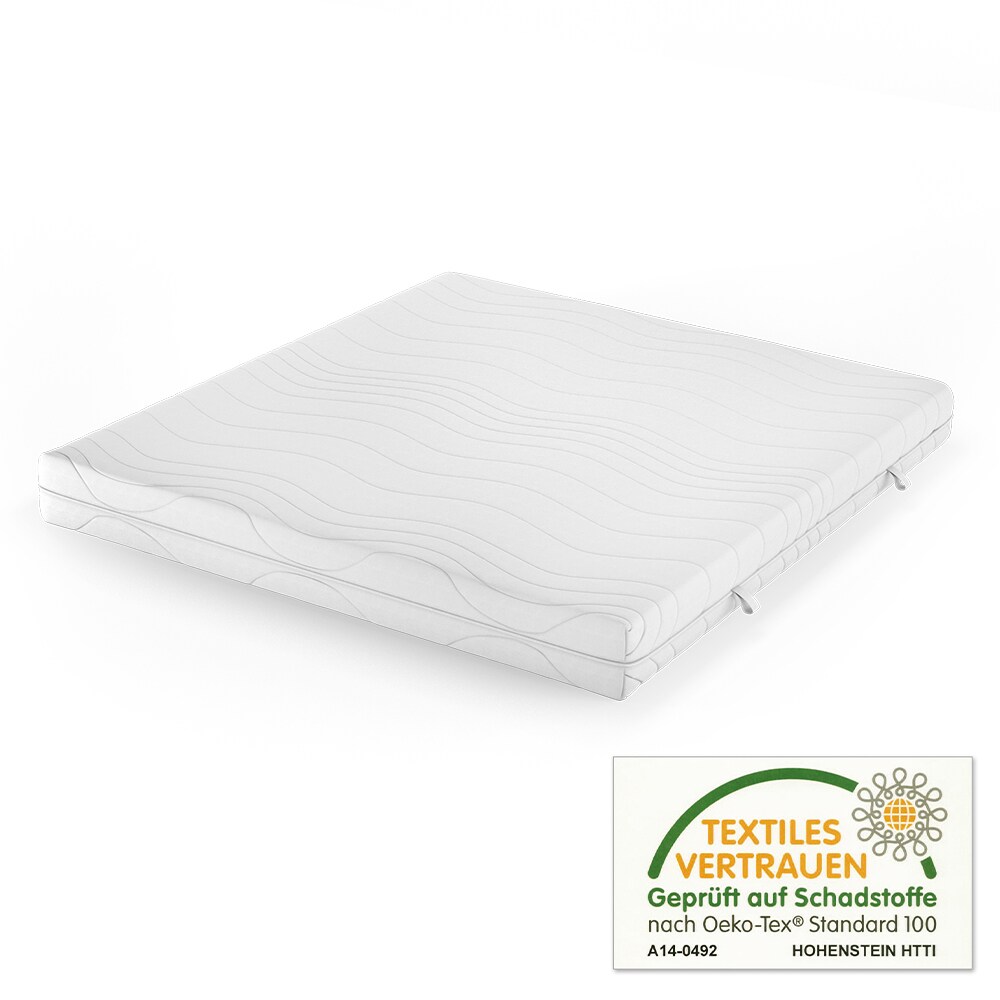 VitaliSpa 7 Zonen Kaltschaum Matratze 180x200 cm H2 Marken Schaumkern 20 cm