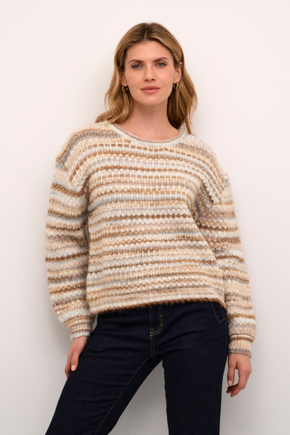 Culture CUhazel Pullover Dune melange multi
