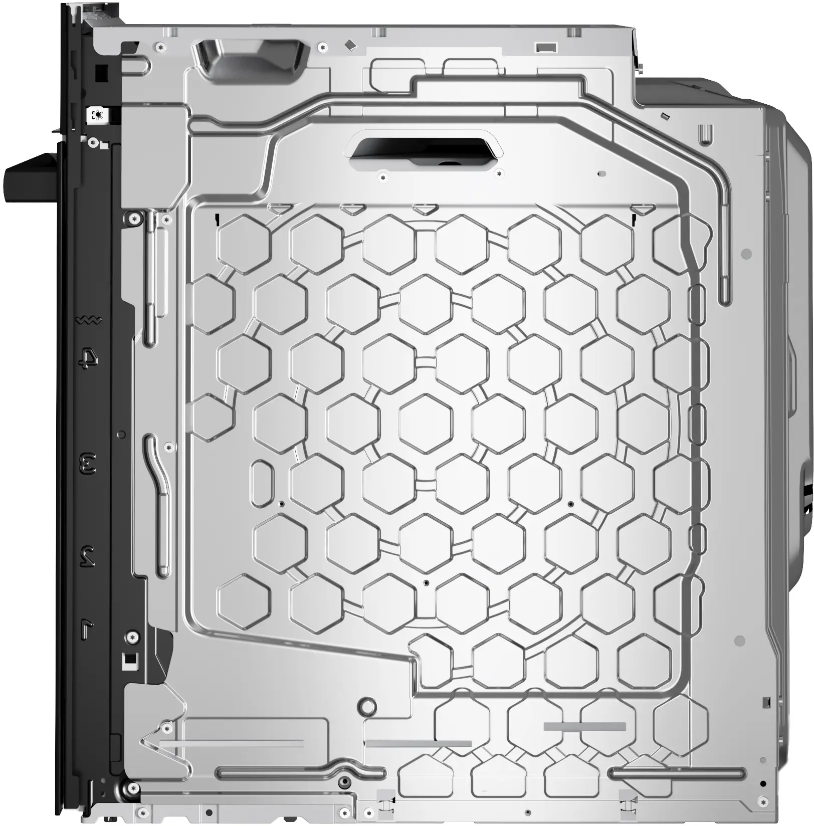 Serie 4 Bakoven 60 x 60 cm RVS