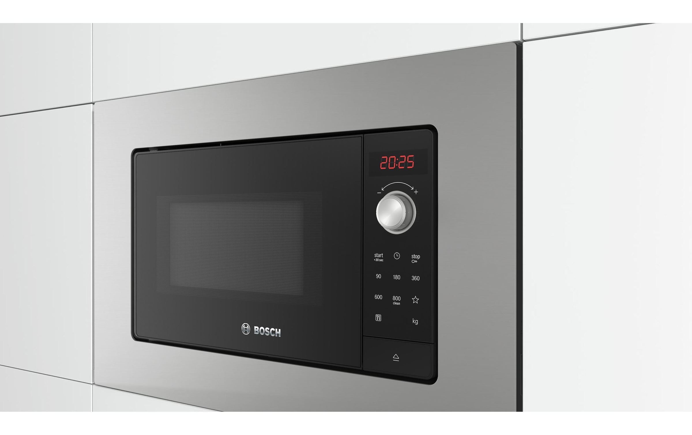 BOSCH Einbau-Mikrowelle »BEL623MS3 Silber« Grill 800 W