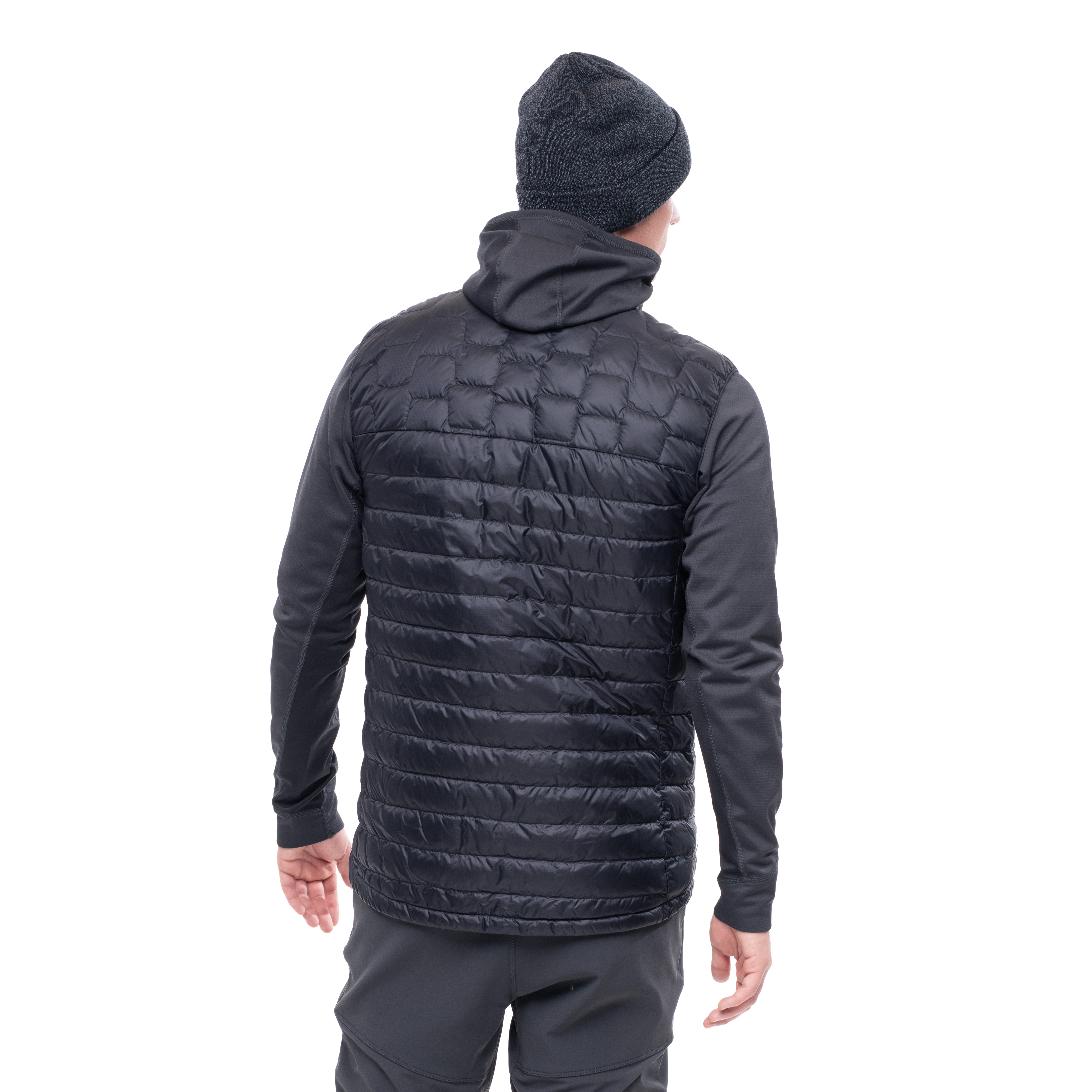 Magma Light Down Vest Men Black