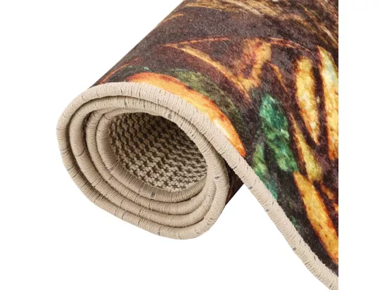 Tapis de cuisine multicolore 60x180 cm lavable antidérapant