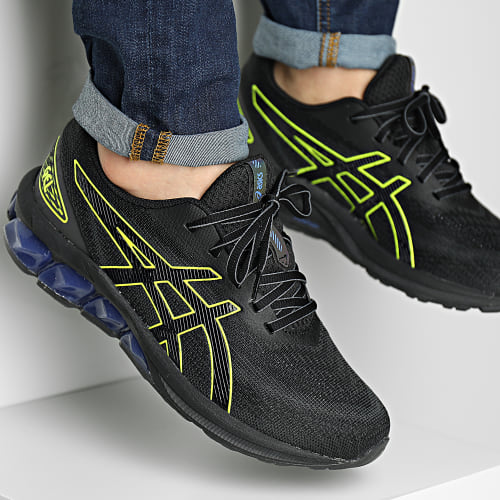 Baskets Gel Quantum 180 VII 1201A816 Black Safety Yellow