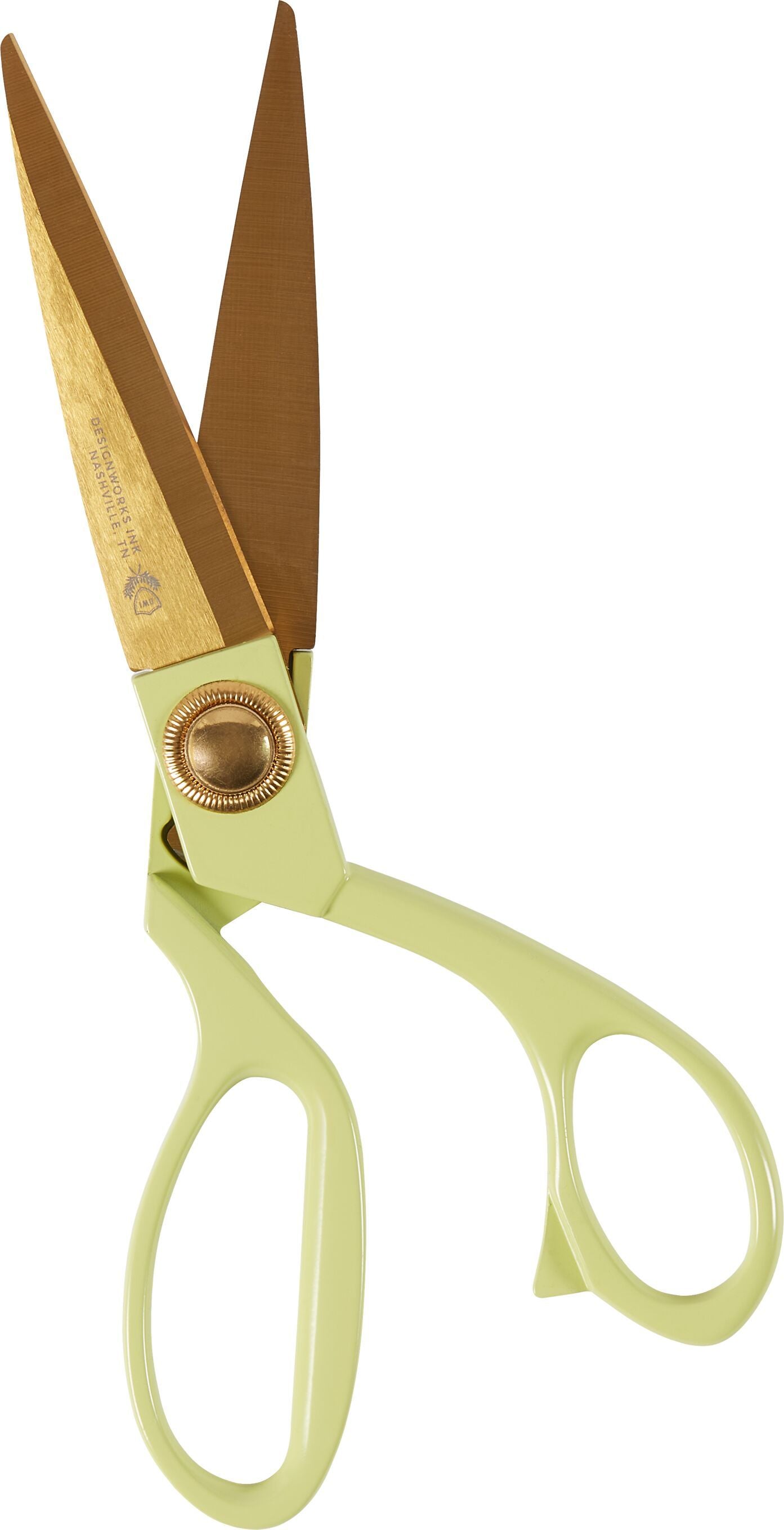 Schere - Hellgruen / B: 6.4 cm x T: 19.7 cm x H: 1.8 cm