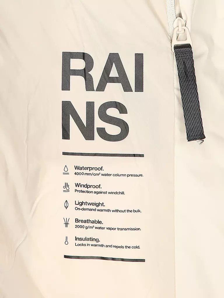 RAINS Regenjacke LOHJA beige