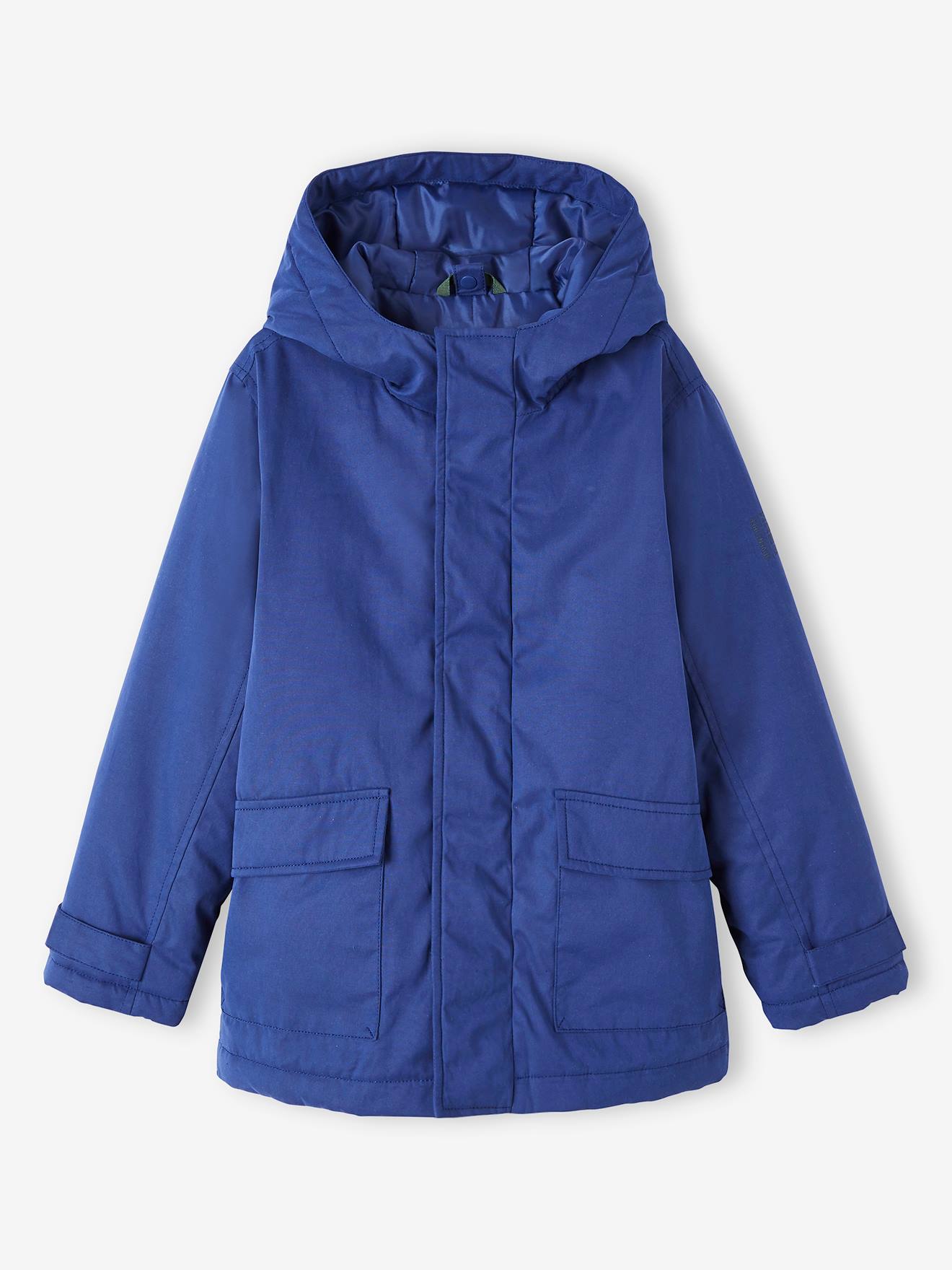 Parka 3 em 1 com jaqueta removível, infantil, azul escuro
