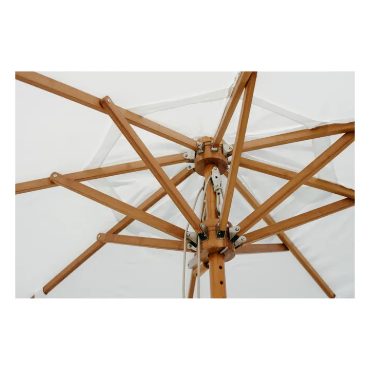 Business & Pleasure Co. Parasol frangé Market | Blanc