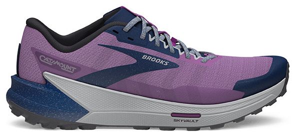 Chaussures Trail Brooks Catamount 2 Violet Bleu Femme
