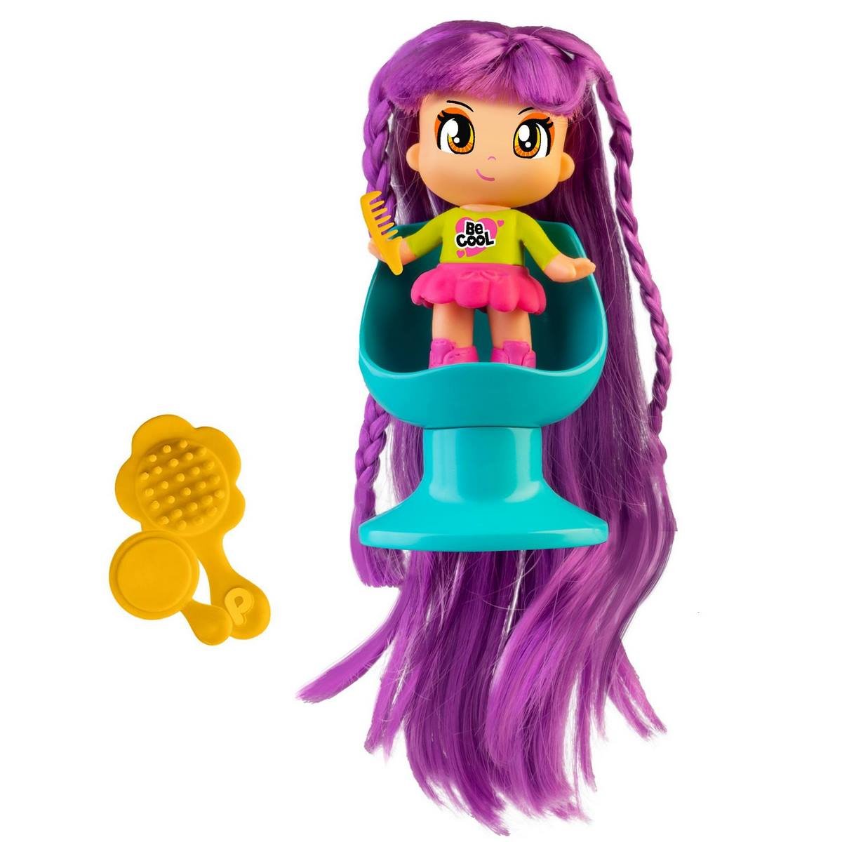 Figurine Pinypon cheveux super long