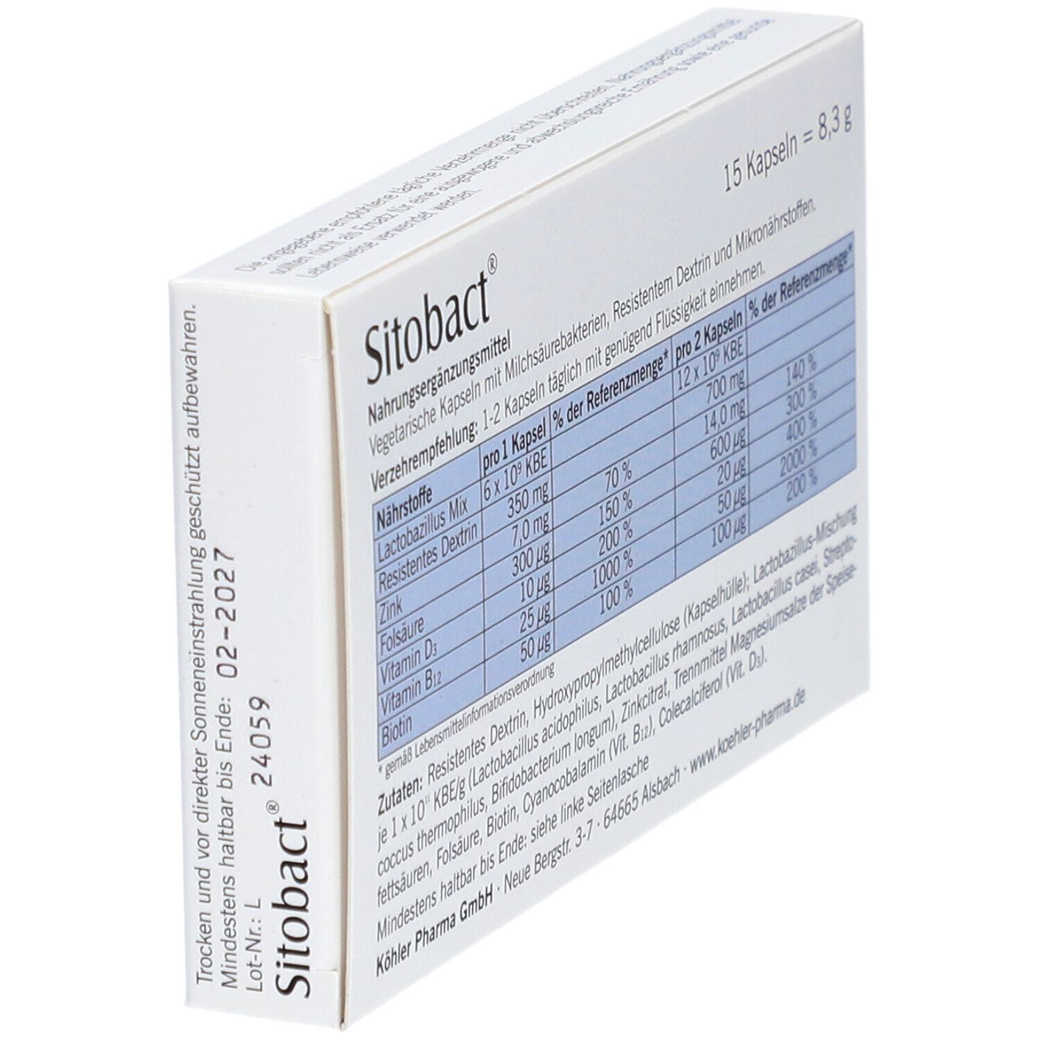 Sitobact® Kapseln