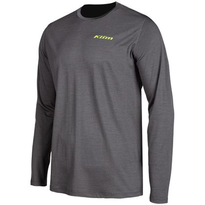 Maillot Technique KLIM TETON MERINO WOOL LS SHIRT - Gris