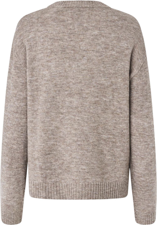 Modström TreeMD o-neck Beige melange