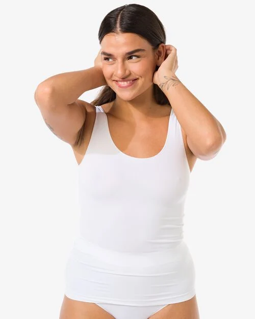 débardeur femme blanc