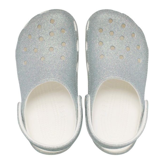 Crocs Classic Iridescent Glitter Clog Instappers Junior