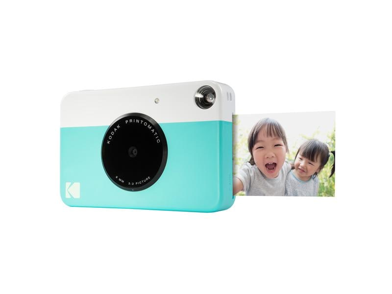 Kodak Fotokamera Printomatic Blau Aufnahme und Abzug im Handumdrehen