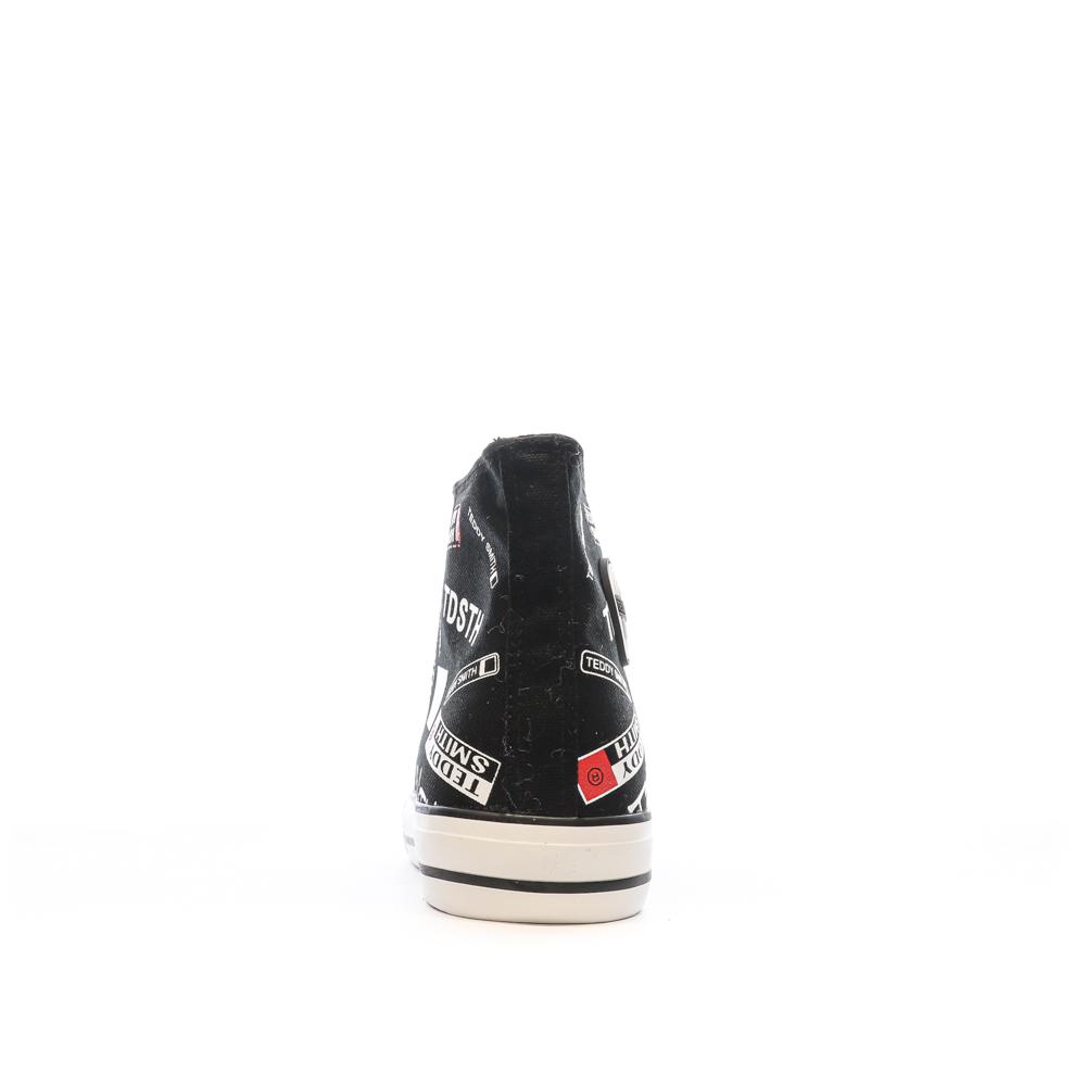 Teddy Smith Baskets Noires Homme Teddy Smith Ankle