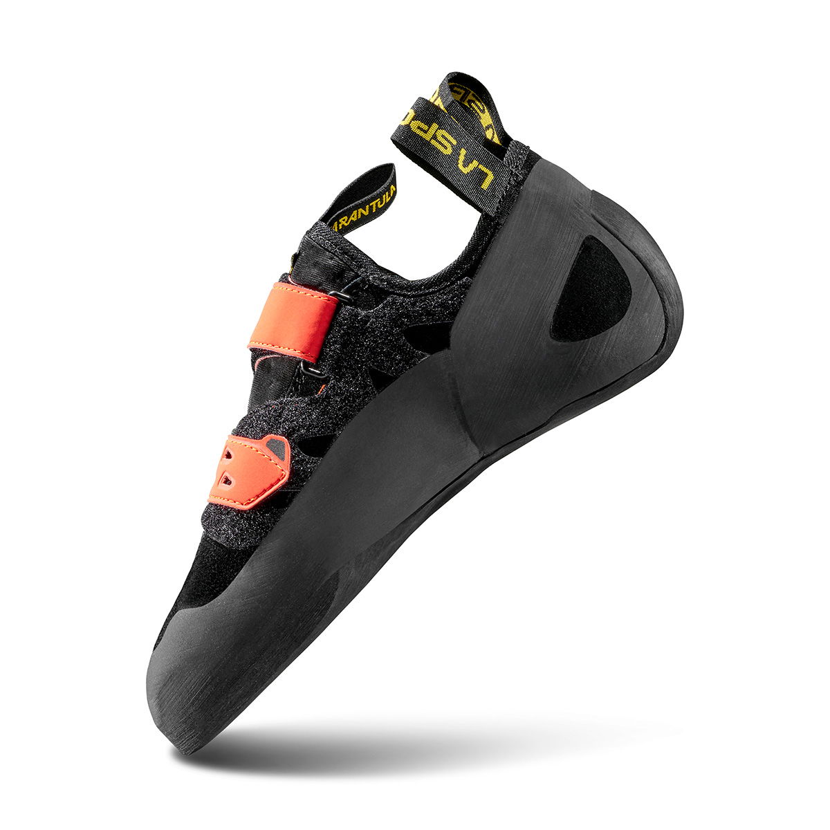 La Sportiva Tarantula klatresko, herre (Black/Poppy) - Spejder Sport