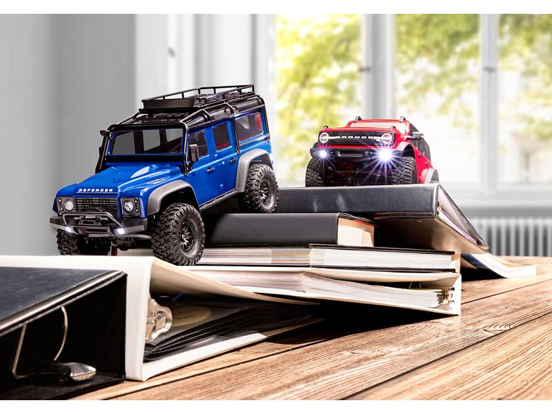 Traxxas Scale Crawler TRX-4M Land Rover Defender Blau, RTR, TRX-4 Performance im Mini-Format
